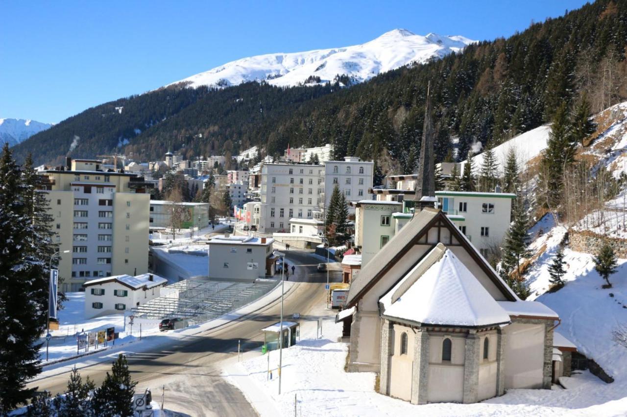 Ferienwohnungen, Carlton Am Park, Davos Platz Eksteriør billede