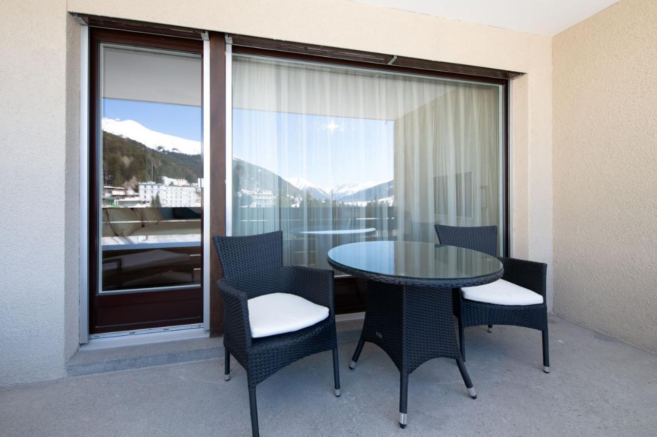 Ferienwohnungen, Carlton Am Park, Davos Platz Eksteriør billede
