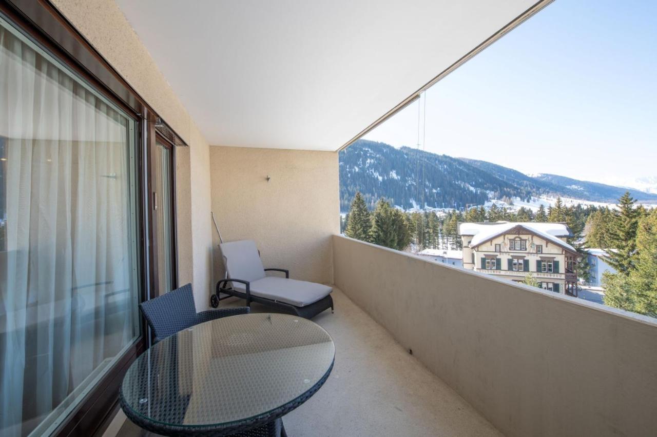 Ferienwohnungen, Carlton Am Park, Davos Platz Eksteriør billede