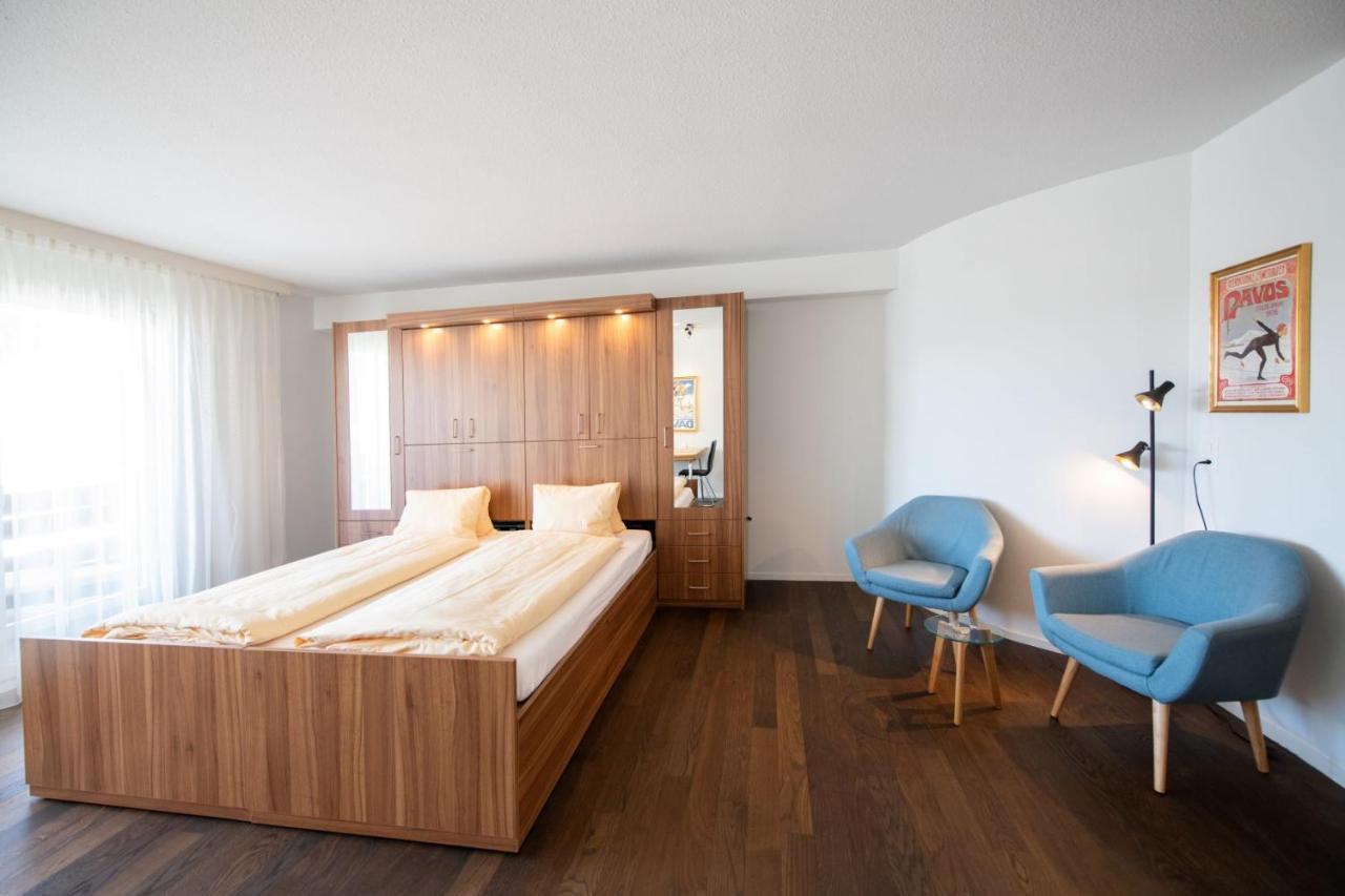 Ferienwohnungen, Carlton Am Park, Davos Platz Eksteriør billede