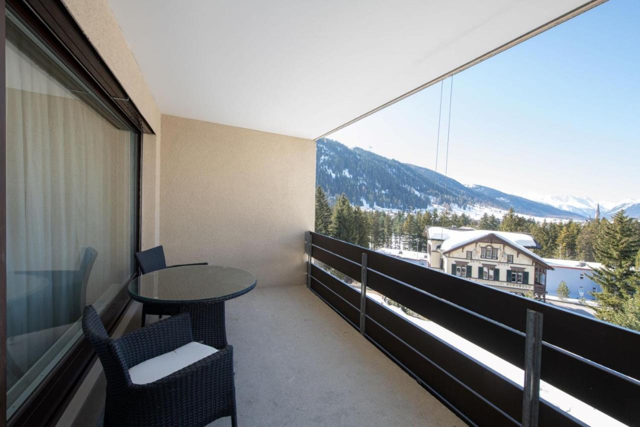 Ferienwohnungen, Carlton Am Park, Davos Platz Eksteriør billede